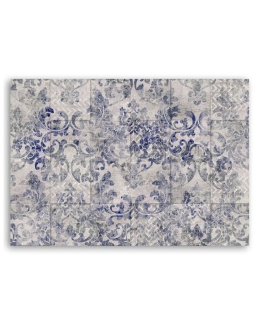 Modernes Wandbild - Mosaik Blau | Feeby