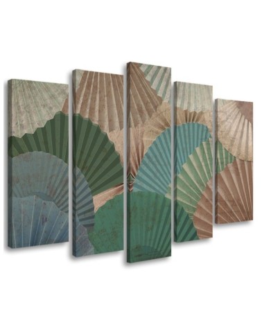 Modern wall art paintings - Simple fans | FEEBY