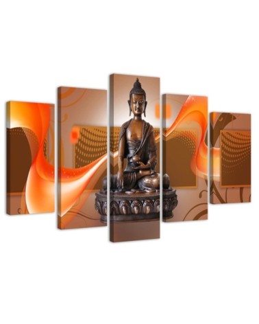 Leinwanddruck - Buddha Abstrakt | Feeby