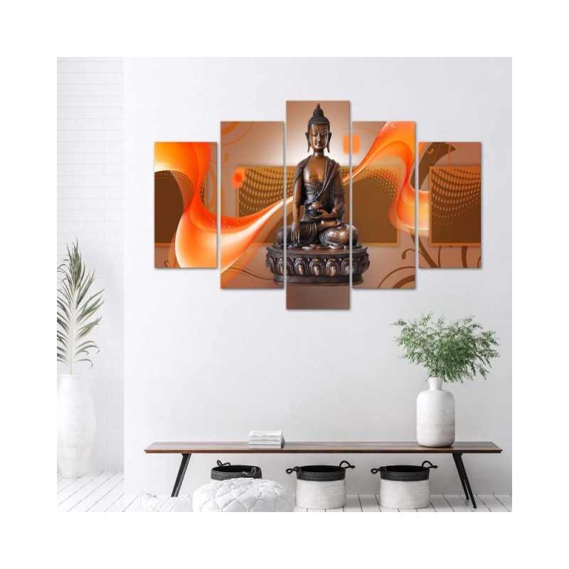 Leinwanddruck - Buddha Abstrakt | Feeby