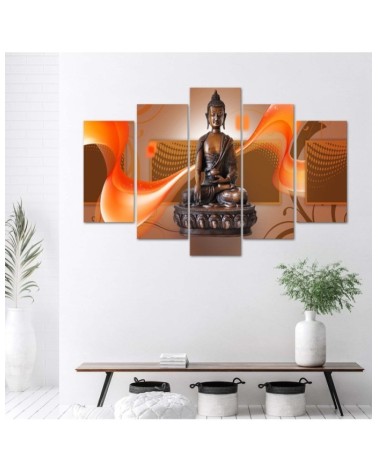 Leinwanddruck - Buddha Abstrakt | Feeby