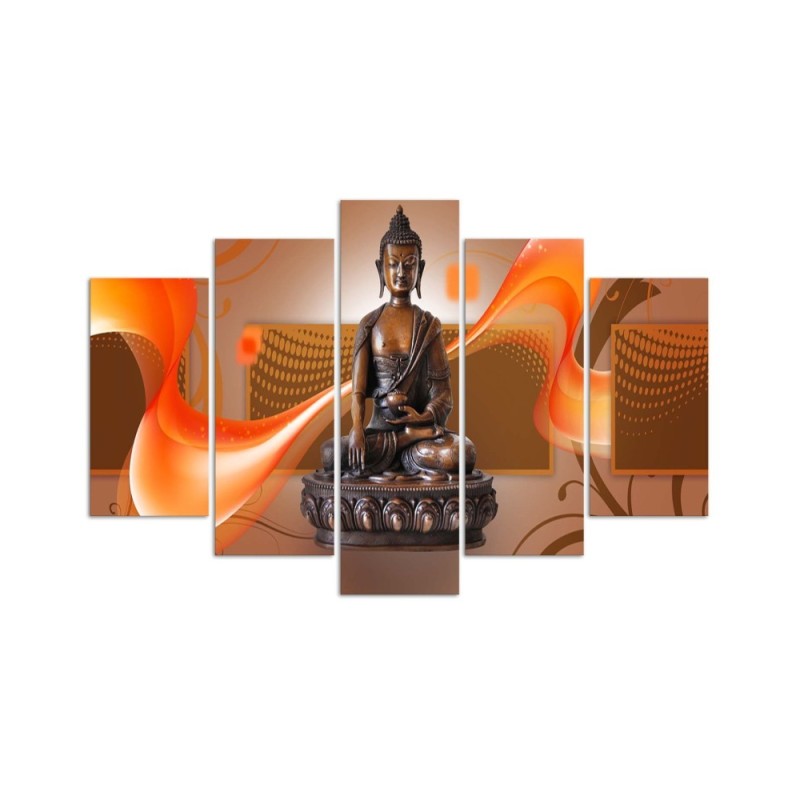 Leinwanddruck - Buddha Abstrakt | Feeby