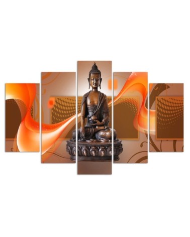 Leinwanddruck - Buddha Abstrakt | Feeby
