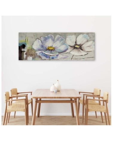 Leinwandbild - Blumen Aquarell | Feeby