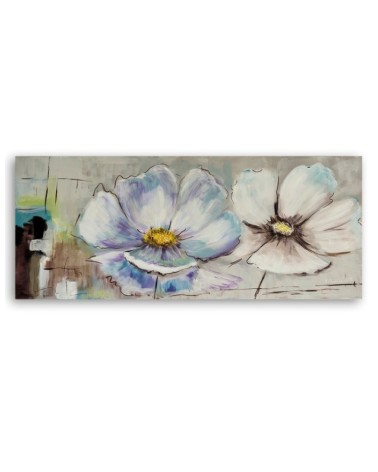 Leinwandbild - Blumen Aquarell | Feeby