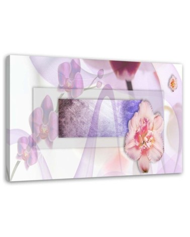 Bild auf Leinwand - Romantische Blumenkomposition | Feeby