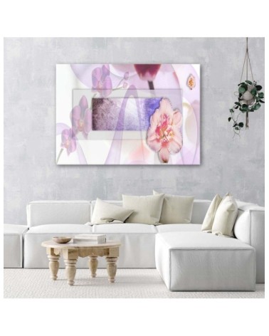 Bild auf Leinwand - Romantische Blumenkomposition | Feeby