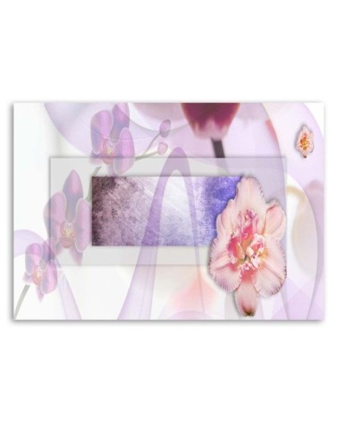 Bild auf Leinwand - Romantische Blumenkomposition | Feeby