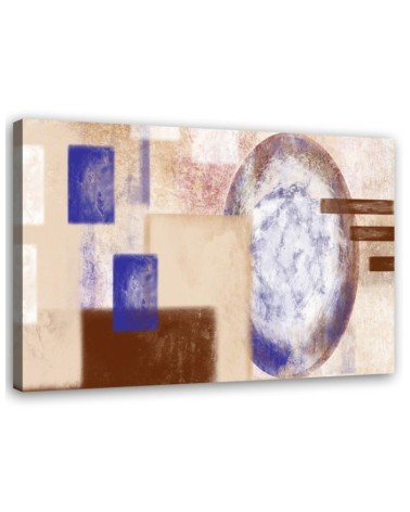 Canvas prints for living room canvas - Discreet geometry | FEEBY