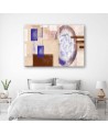 Obraz do salonu canvas - Dyskretna geometria | FEEBY