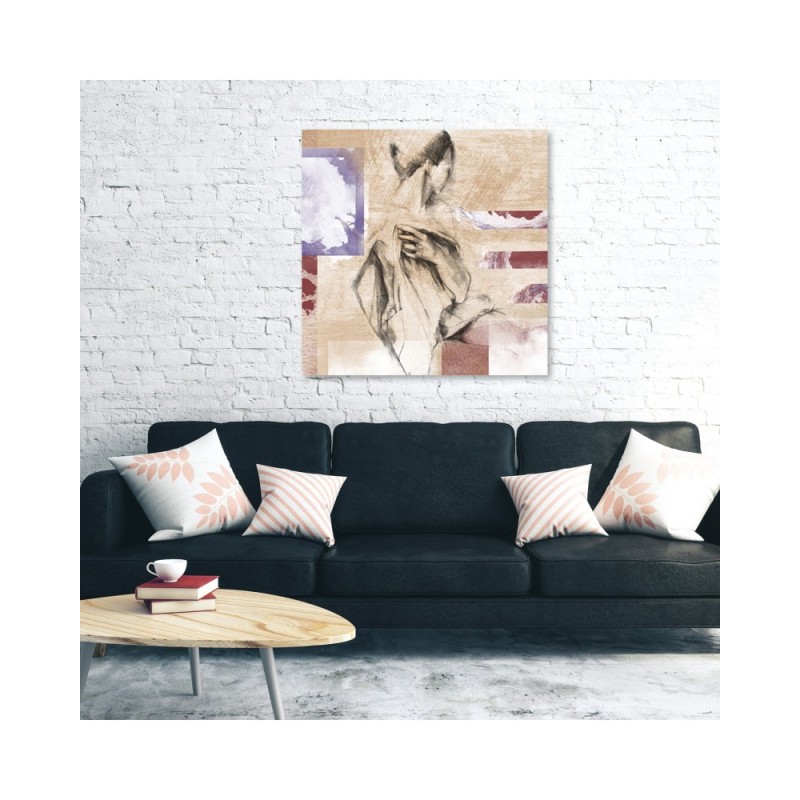 Leinwandbild - Menschen - Beige | Feeby