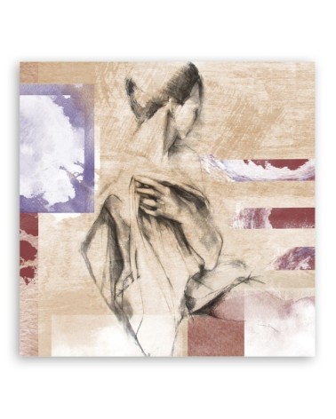 Leinwandbild - Menschen - Beige | Feeby