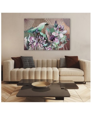 Bild auf Leinwand - Heilige Lotos und Fanter | Feeby