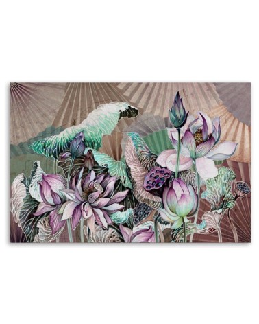 Bild auf Leinwand - Heilige Lotos und Fanter | Feeby