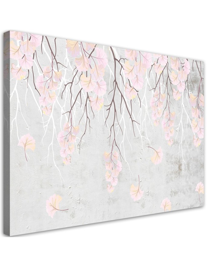 Bild auf Leinwand - Fallende Blätter | Feeby