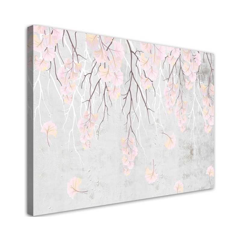 Bild auf Leinwand - Fallende Blätter | Feeby