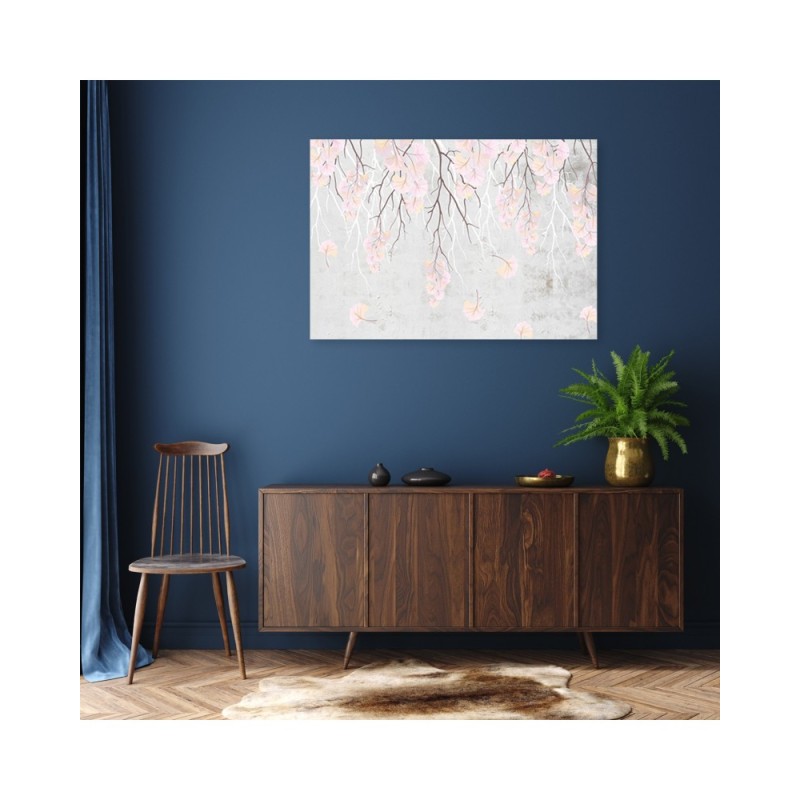 Bild auf Leinwand - Fallende Blätter | Feeby