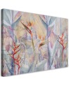 Pastel plants - Wall art painting for living room | FEEBY
