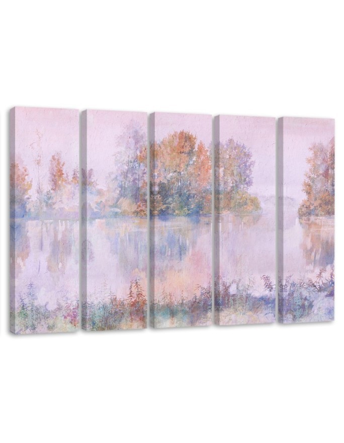 Leinwandbild modern - Seeblick | Feeby