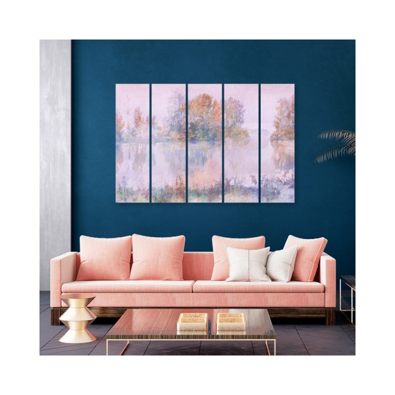 Leinwandbild modern - Seeblick | Feeby