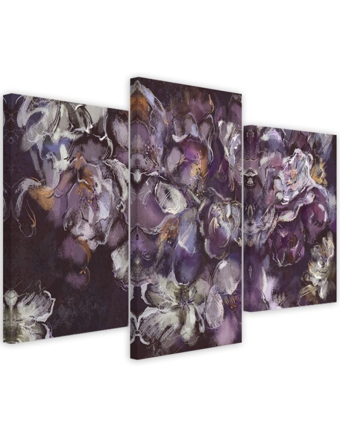 Irys kwiat - Obraz do sypialni canvas | FEEBY