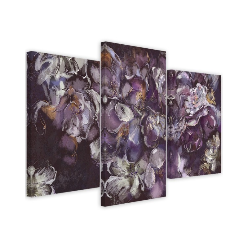Irys kwiat - Obraz do sypialni canvas | FEEBY