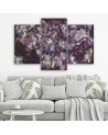 Irys kwiat - Obraz do sypialni canvas | FEEBY