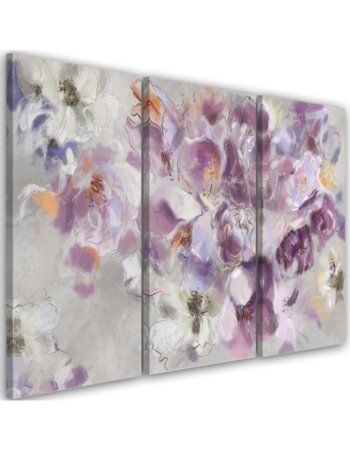 Irys kwiat - Obraz do sypialni canvas | FEEBY