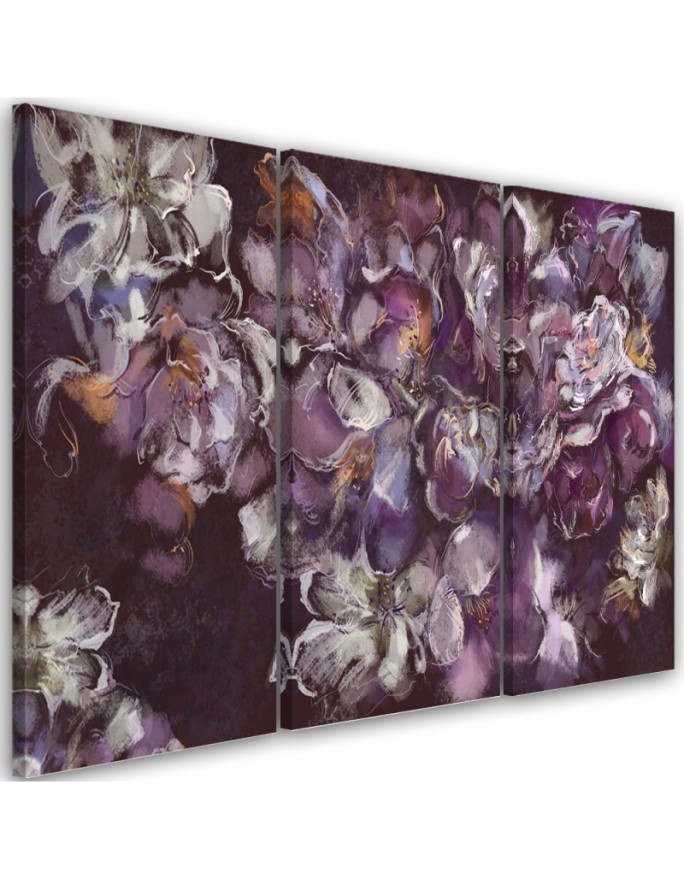 Irys kwiat - Obraz do sypialni canvas | FEEBY