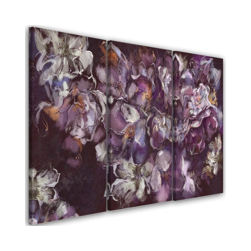 Irys kwiat - Obraz do sypialni canvas | FEEBY