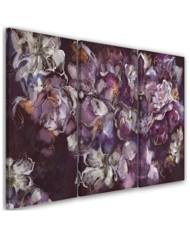 Iris flower - Bedroom canvas painting | FEEBY