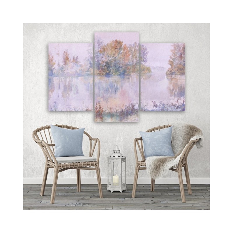 Widok na jezioro - Obraz do sypialni | FEEBY