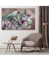 Święty lotos i wachlarze - Obraz drukowany canvas | FEEBY
