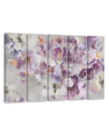 Iris flower - Canvas wall art painting | FEEBY