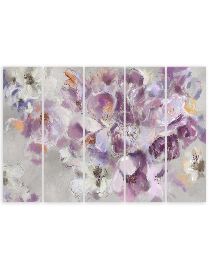Irys kwiat - Obraz ścienny canvas | FEEBY