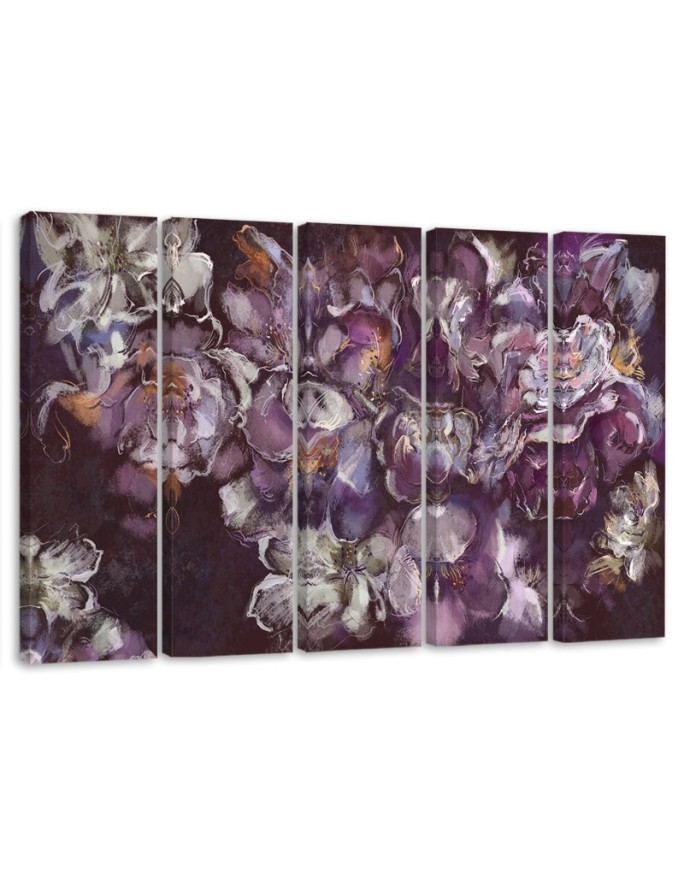 Irys kwiat - Obraz ścienny canvas | FEEBY