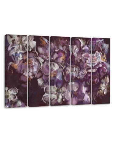 Iris flower - Canvas wall art painting | FEEBY