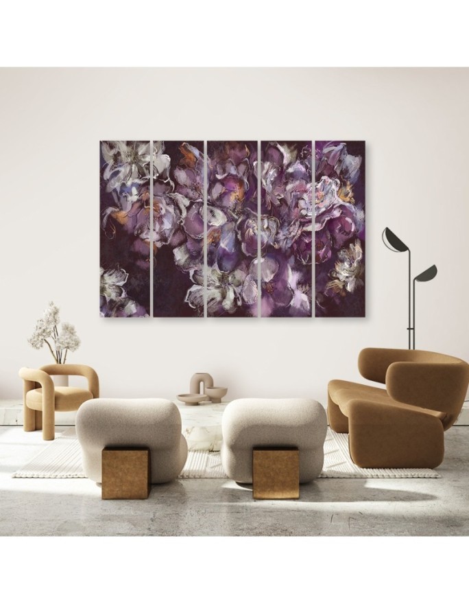 Irys kwiat - Obraz ścienny canvas | FEEBY