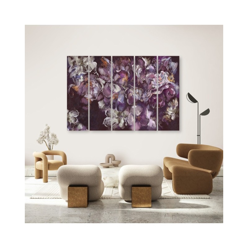 Modernes Wandbild - Iris Blume | Feeby