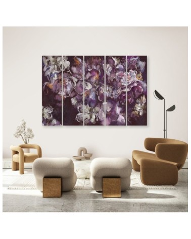 Modernes Wandbild - Iris Blume | Feeby
