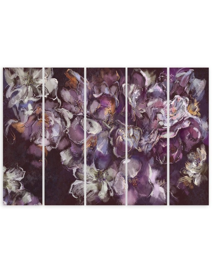 Irys kwiat - Obraz ścienny canvas | FEEBY