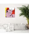 Komiks Pop Art Kobieta Alright - Obraz ścienny canvas | FEEBY