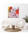 komiksowy pop art - Obraz do salonu retro | FEEBY