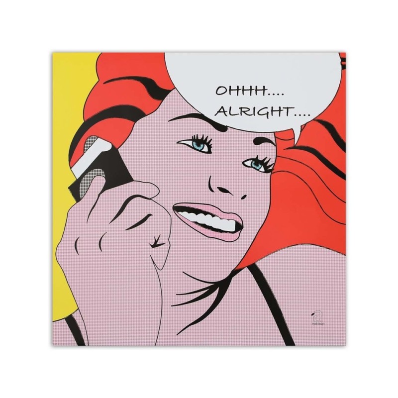 Leinwandbild modern - Pop-Art-Cartoon-Bild | Feeby