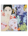 Twarze kobiet pop art - Obraz do salonu retro | FEEBY