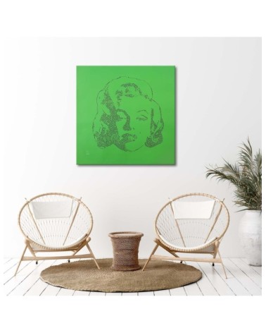 Leinwandbild - Figur von Marilyn Monroe | Feeby