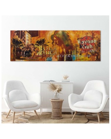 Leinwandbild - Havanna Club Collage | Feeby