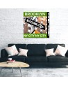 Brooklyn collage - Obraz drukowany do salonu | FEEBY