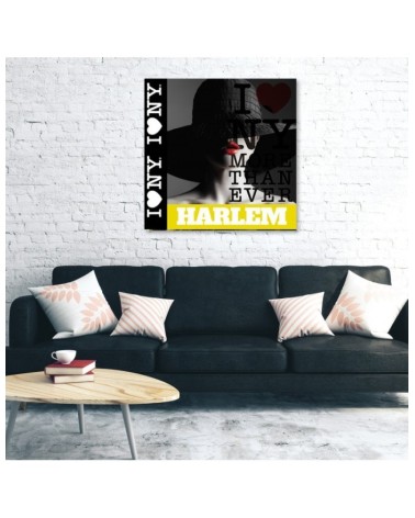 Wandbild für Wohnzimmer - Menschen - Farbe | Feeby