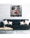 Nowy Jork kobieta pop art - Obraz drukowany | FEEBY